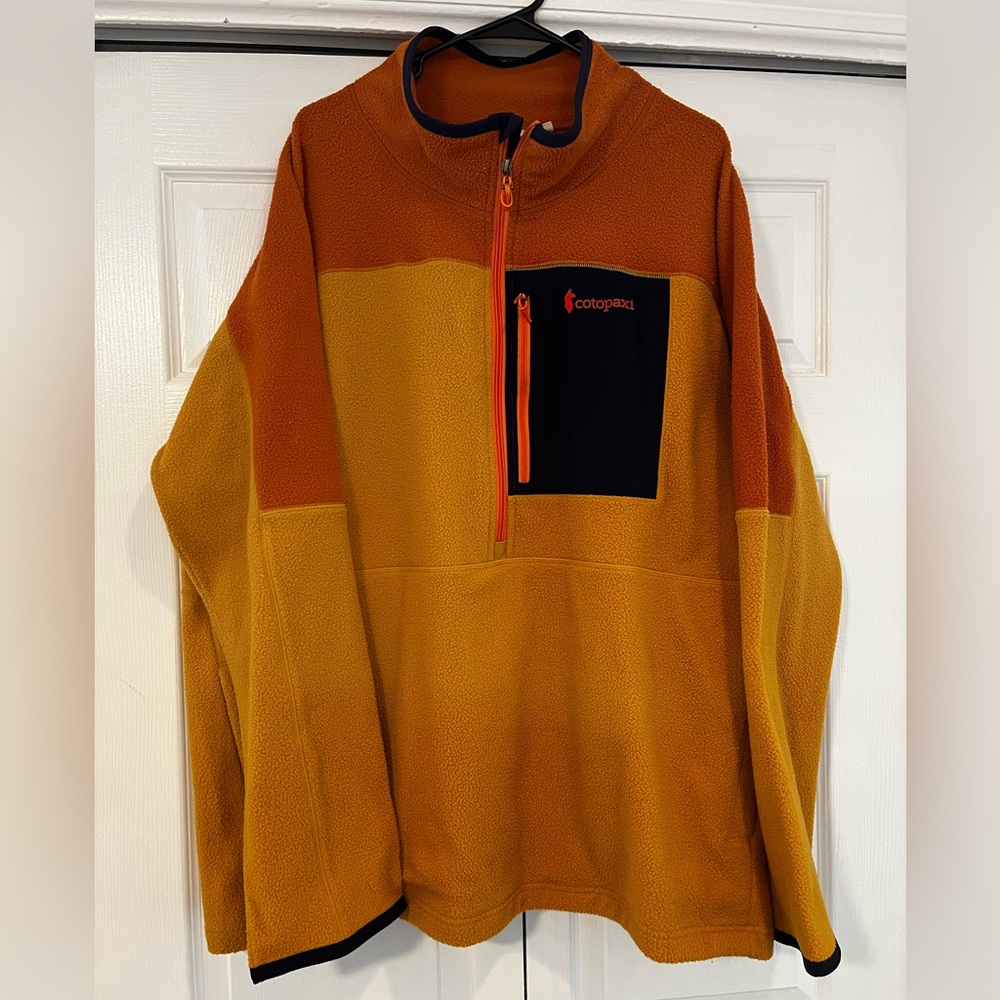 Men’s Abrazo fleece half-zip jacket